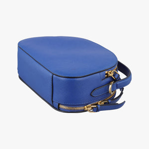 Vintage Prada Odette Blue SAFFIANO Leather 1BH123 shoulderbag | stylenewstar