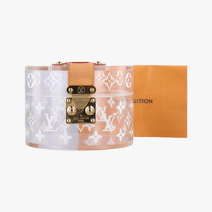 Pre-owned Louis Vuitton Box Scott Transparent Monogram Plexiglass GI0203 vanitybag | stylenewstar