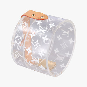 Pre-owned Louis Vuitton Box Scott Transparent Monogram Plexiglass GI0203 vanitybag | stylenewstar