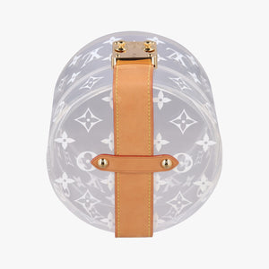 Pre-owned Louis Vuitton Box Scott Transparent Monogram Plexiglass GI0203 vanitybag | stylenewstar