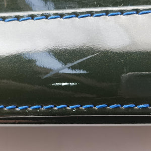 Pre-owned Louis Vuitton Alma PM BLUE INFINI Vernis M91443 handbag | stylenewstar