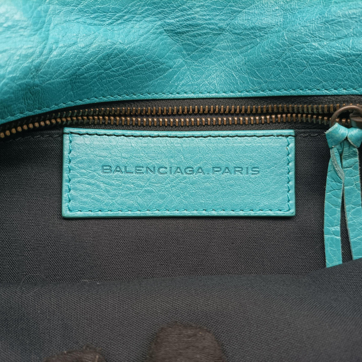 Vintage Balenciaga Envelop Blue Leather  shoulderbag | stylenewstar