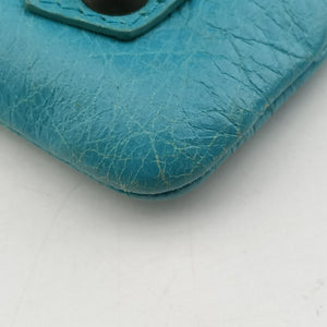 Vintage Balenciaga Envelop Blue Leather  shoulderbag | stylenewstar