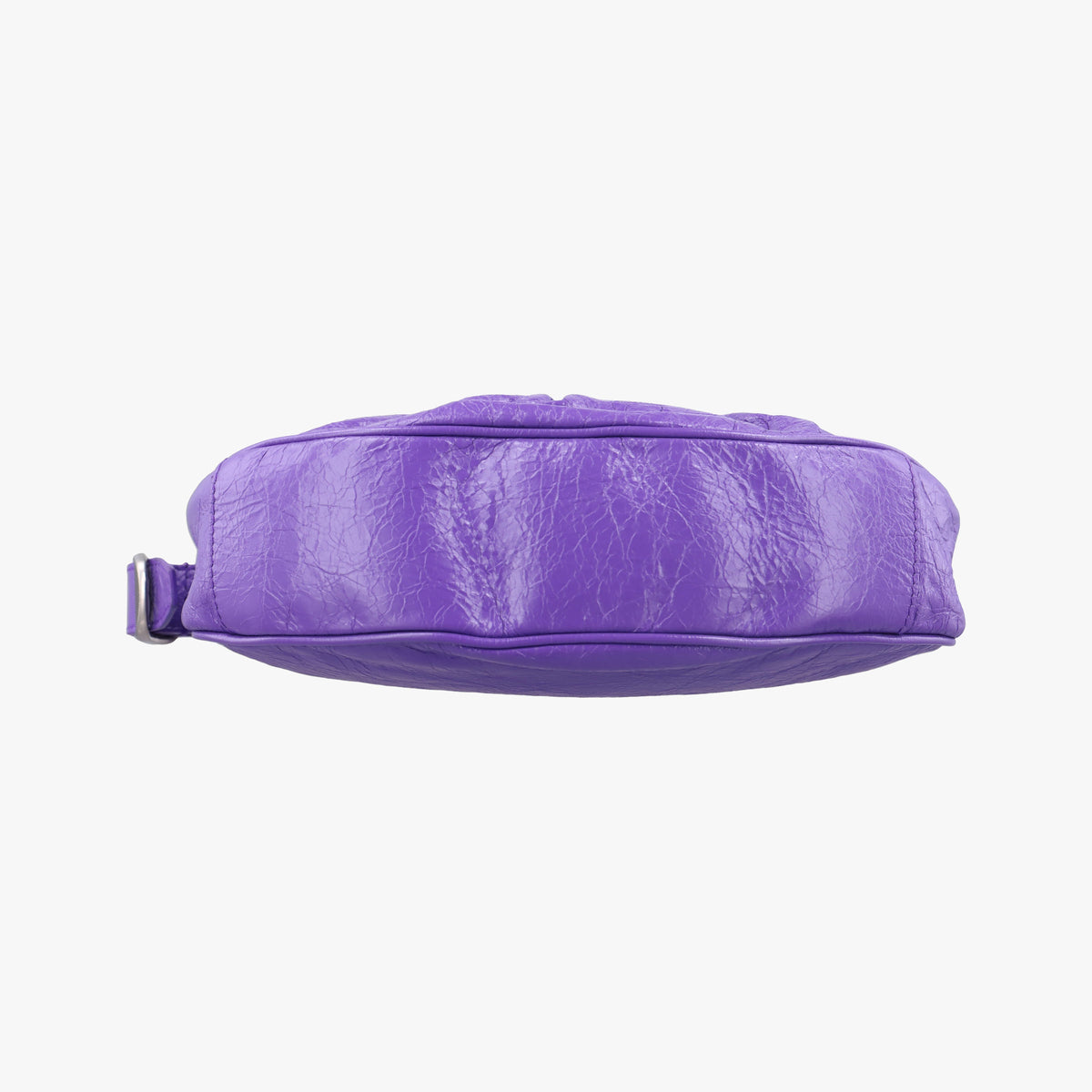 Pre-owned Balenciaga Le Cagole Purple lambskin  shoulderbag | stylenewstar