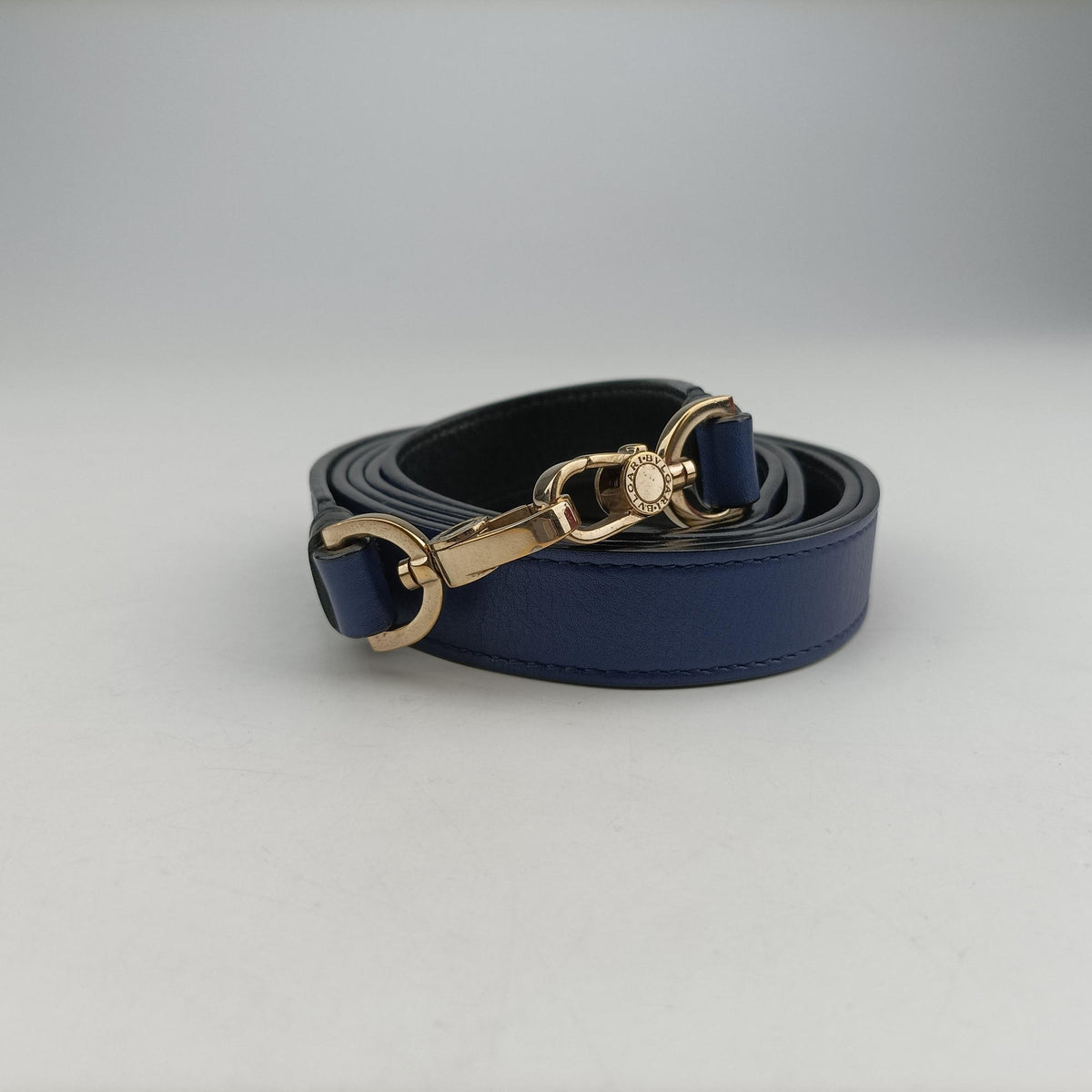 Pre-owned Bvlgari SERPENTI VIPER Blue leather  shoulderbag | stylenewstar