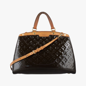 Secondhand Louis Vuitton Brea GM TERRE D’OMBRE Vernis  shoulderbag | stylenewstar