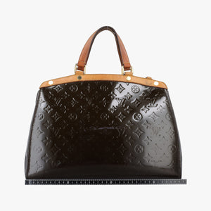 Secondhand Louis Vuitton Brea GM TERRE D’OMBRE Vernis  shoulderbag | stylenewstar