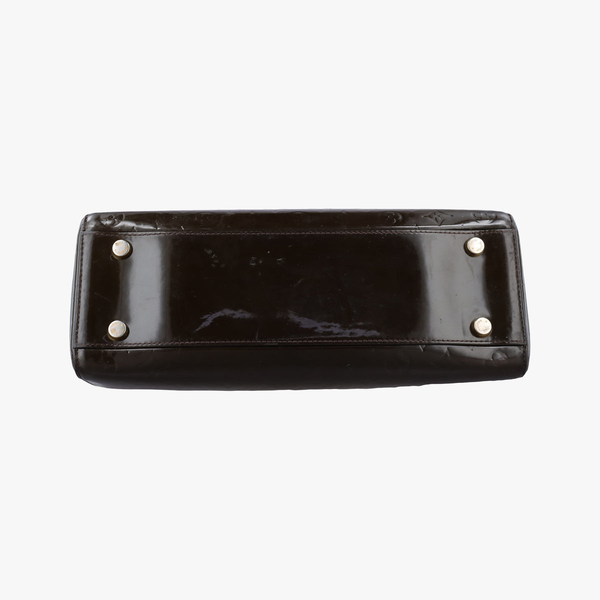Secondhand Louis Vuitton Brea GM TERRE D’OMBRE Vernis  shoulderbag | stylenewstar