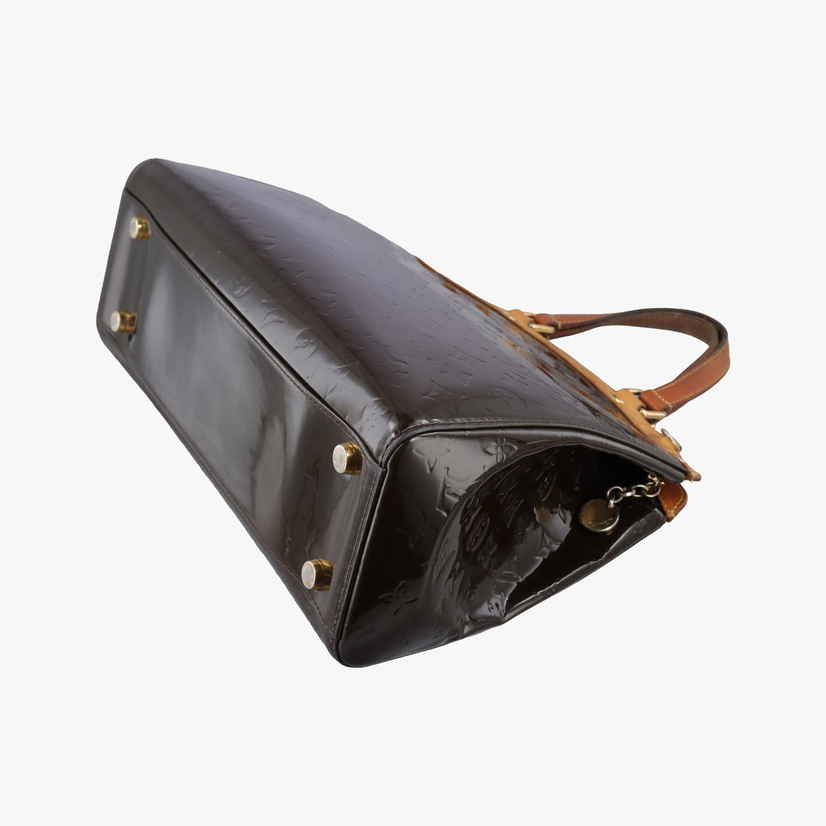 Secondhand Louis Vuitton Brea GM TERRE D’OMBRE Vernis  shoulderbag | stylenewstar