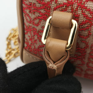 Vintage Loewe Amazona Nano Brown Canvas x leather  shoulderbag | stylenewstar