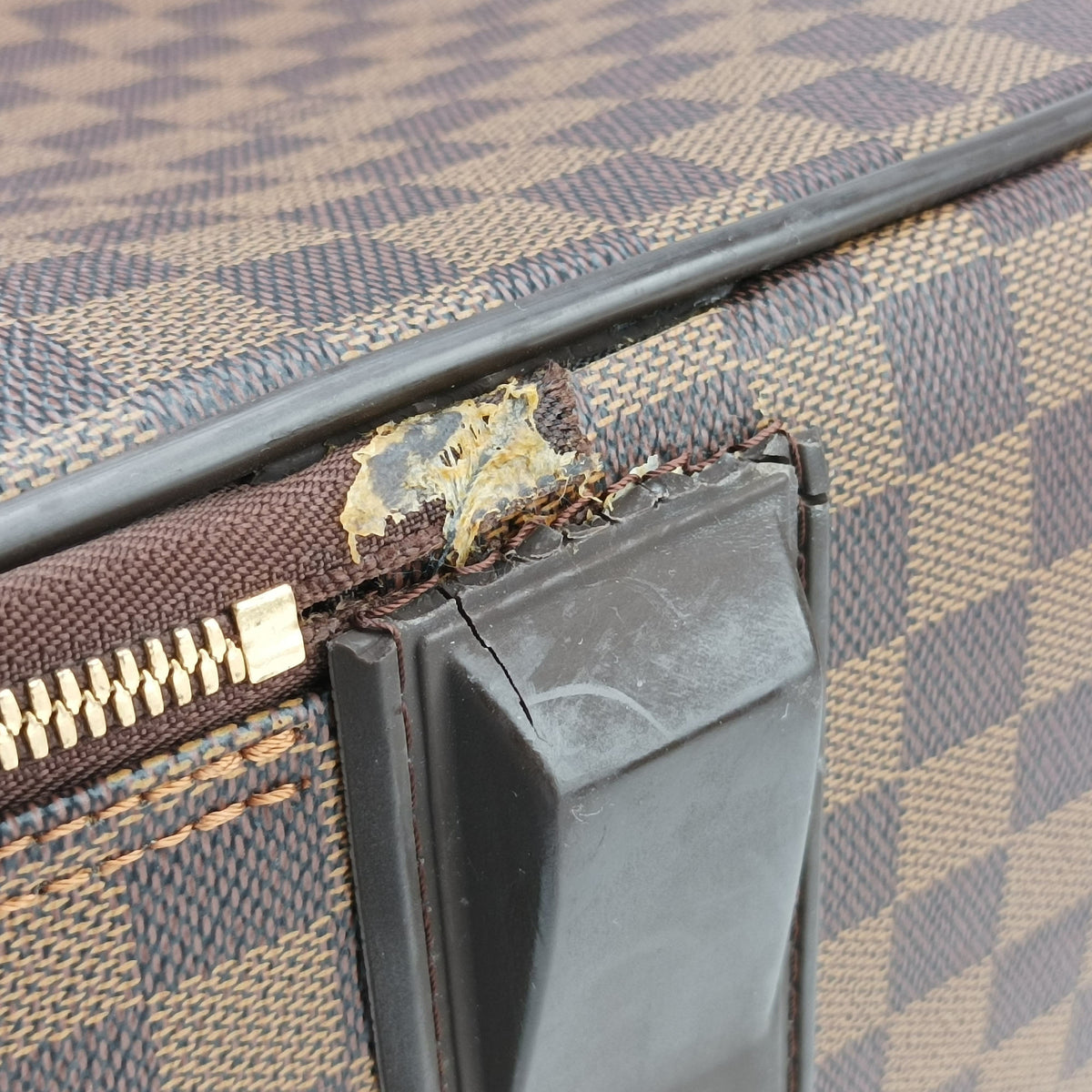 Secondhand Louis Vuitton PEGASE 55 EBENE Damier Canvas N23294 suitcase | stylenewstar