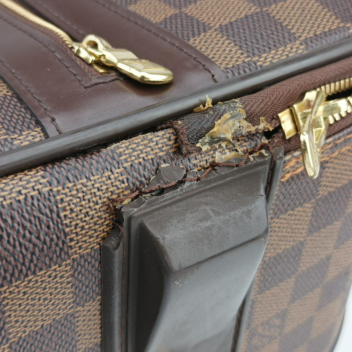 Secondhand Louis Vuitton PEGASE 55 EBENE Damier Canvas N23294 suitcase | stylenewstar