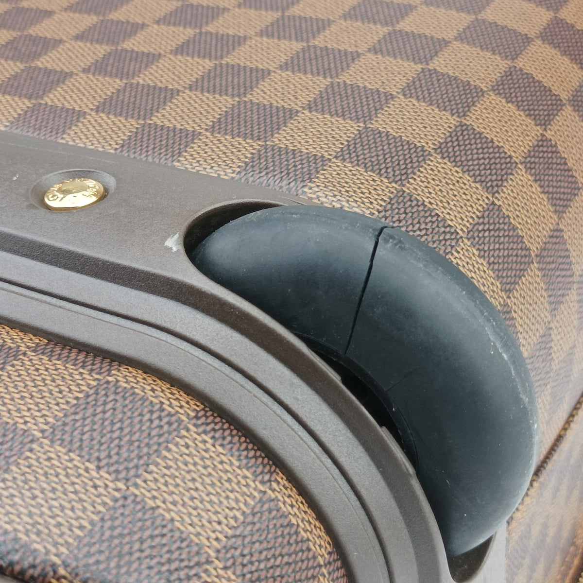 Secondhand Louis Vuitton PEGASE 55 EBENE Damier Canvas N23294 suitcase | stylenewstar