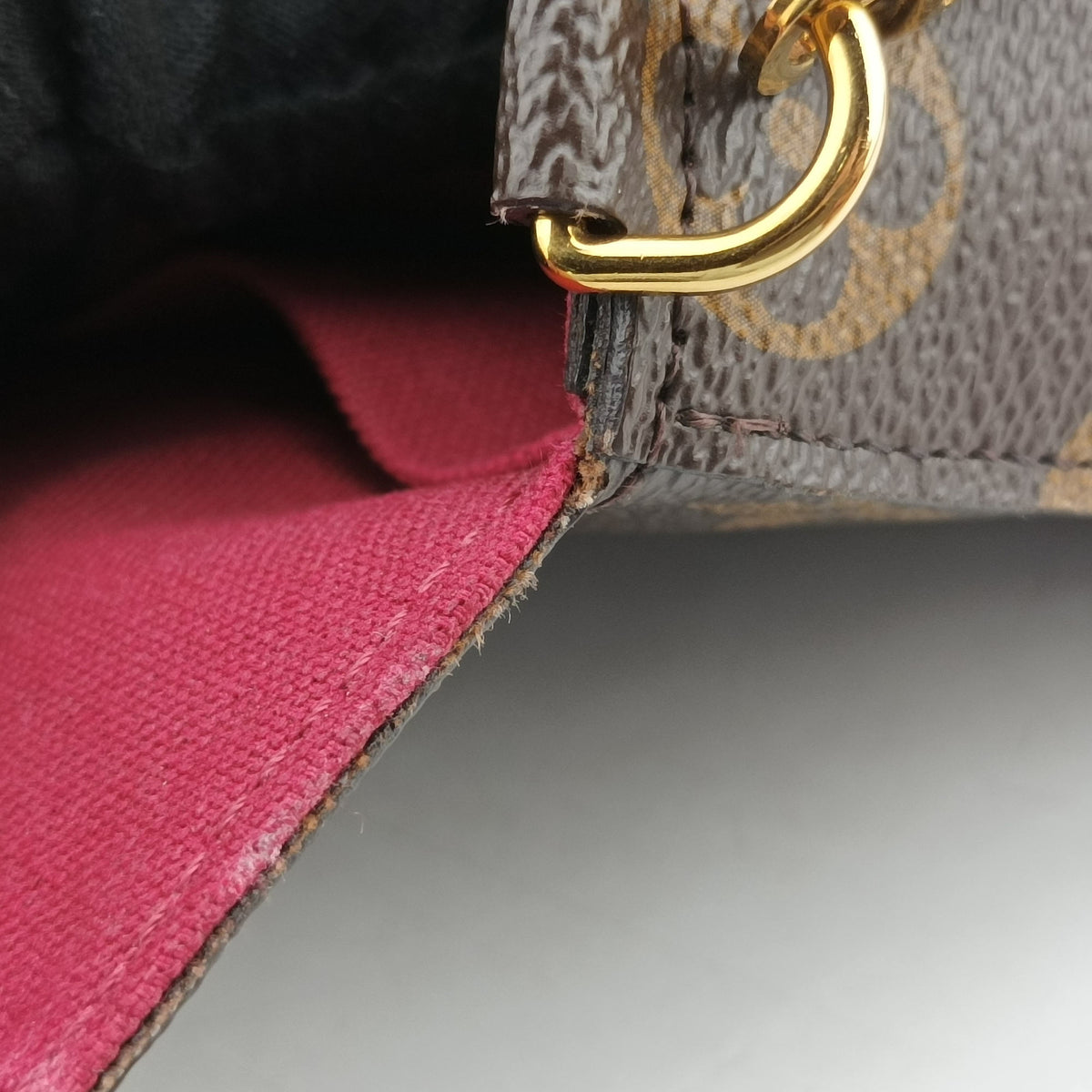 Pre-owned Louis Vuitton Pochette Felicie Brown Monogram Canvas M61276 shoulderbag | stylenewstar