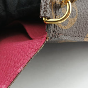 Pre-owned Louis Vuitton Pochette Felicie Brown Monogram Canvas M61276 shoulderbag | stylenewstar