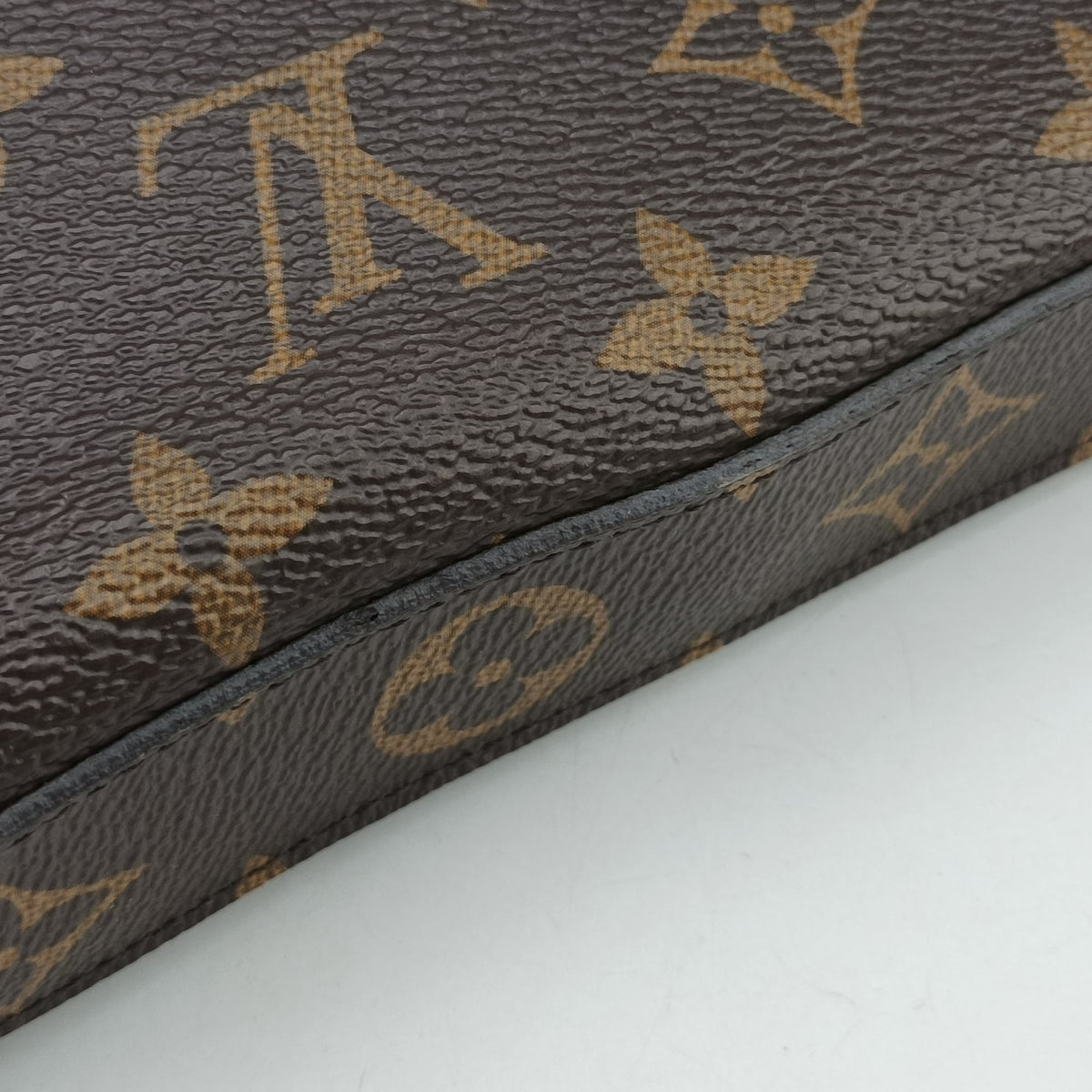 Pre-owned Louis Vuitton Pochette Felicie Brown Monogram Canvas M61276 shoulderbag | stylenewstar