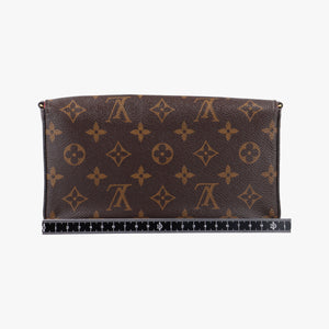 Pre-owned Louis Vuitton Pochette Felicie Brown Monogram Canvas M61276 shoulderbag | stylenewstar