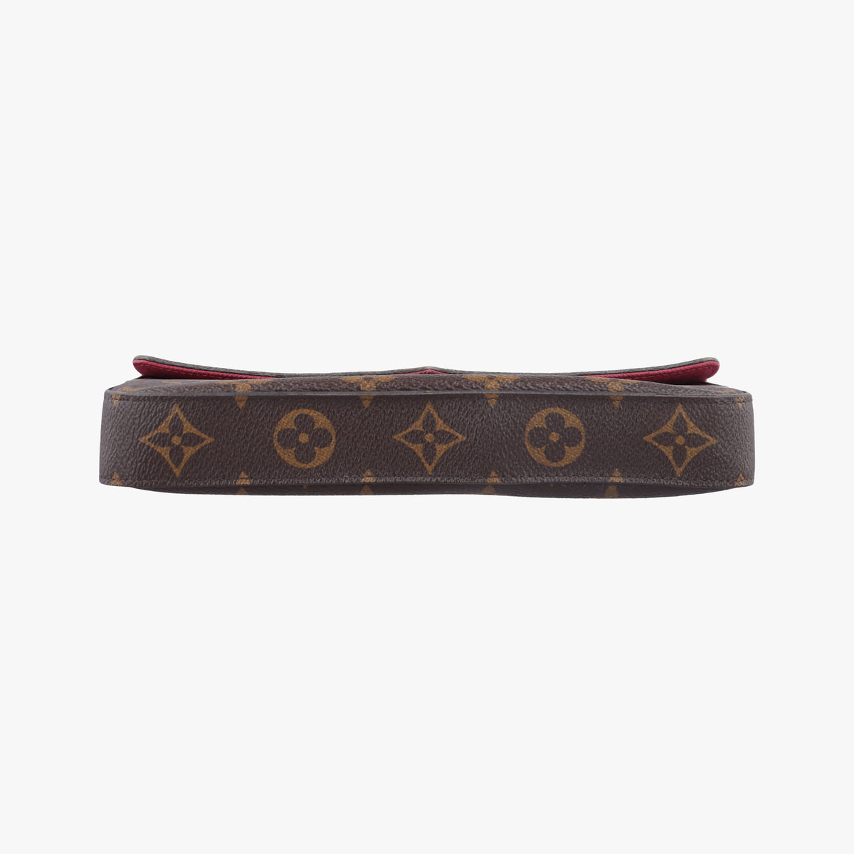 Pre-owned Louis Vuitton Pochette Felicie Brown Monogram Canvas M61276 shoulderbag | stylenewstar