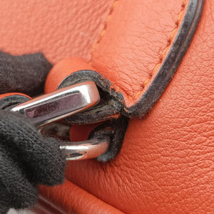 Pre-owned Loewe Amazona Orange Leather  handbag | stylenewstar
