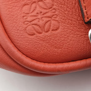 Pre-owned Loewe Amazona Orange Leather  handbag | stylenewstar