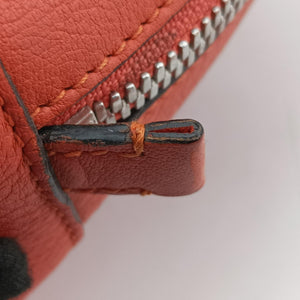 Pre-owned Loewe Amazona Orange Leather  handbag | stylenewstar