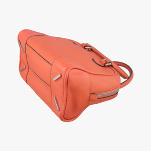 Pre-owned Loewe Amazona Orange Leather  handbag | stylenewstar