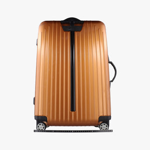 Pre-owned RIMOWA TOPAS Orange aluminum  suitcase | stylenewstar