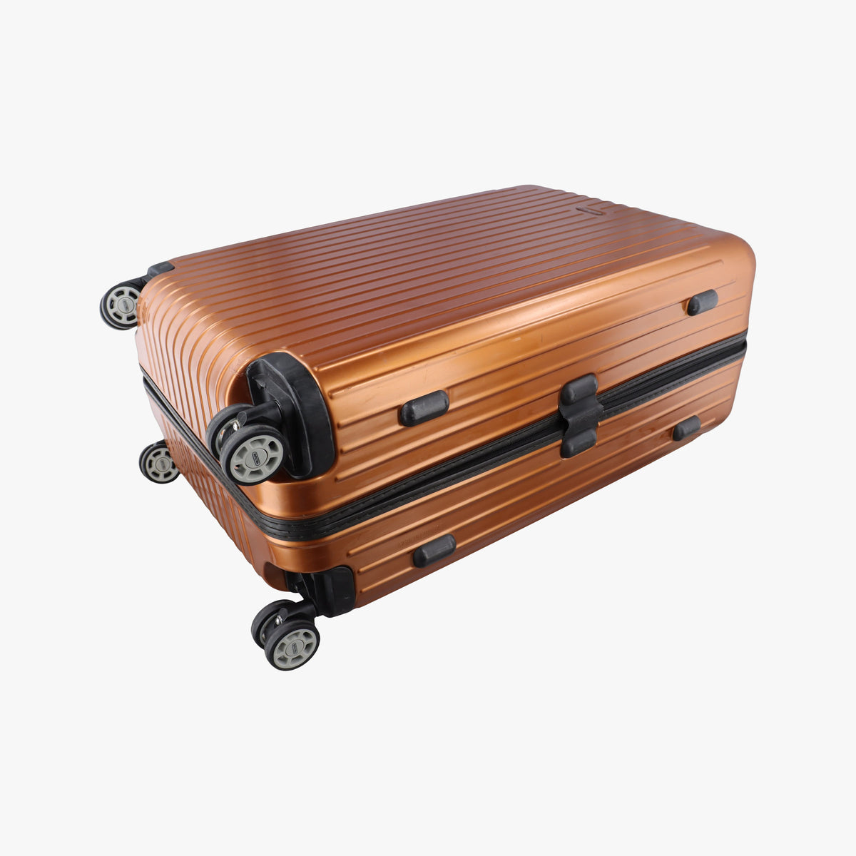 Pre-owned RIMOWA TOPAS Orange aluminum  suitcase | stylenewstar