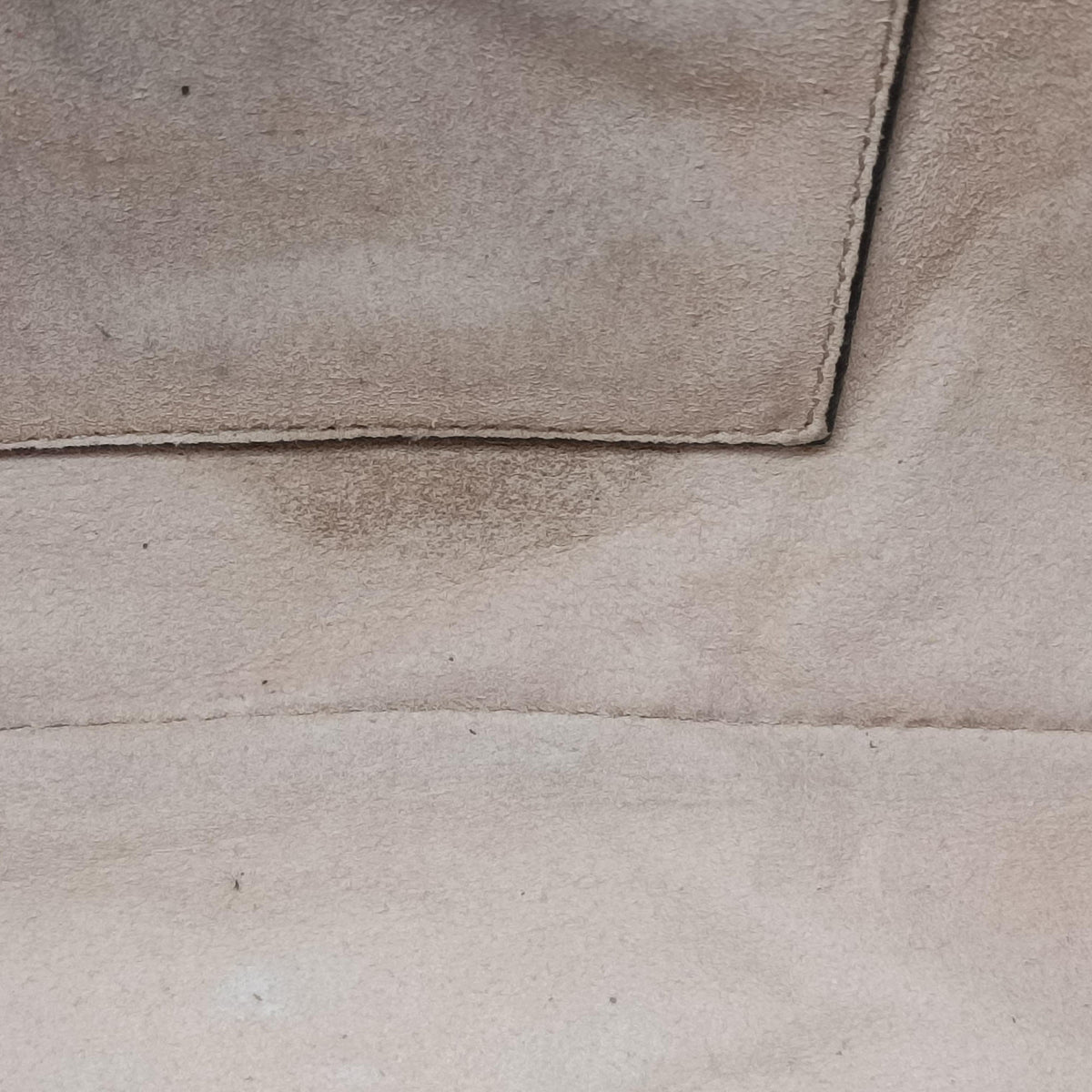 Pre-owned Gucci GG Supreme Bee Black× Beige PVC coated canvas×leather 473887 handbag | stylenewstar