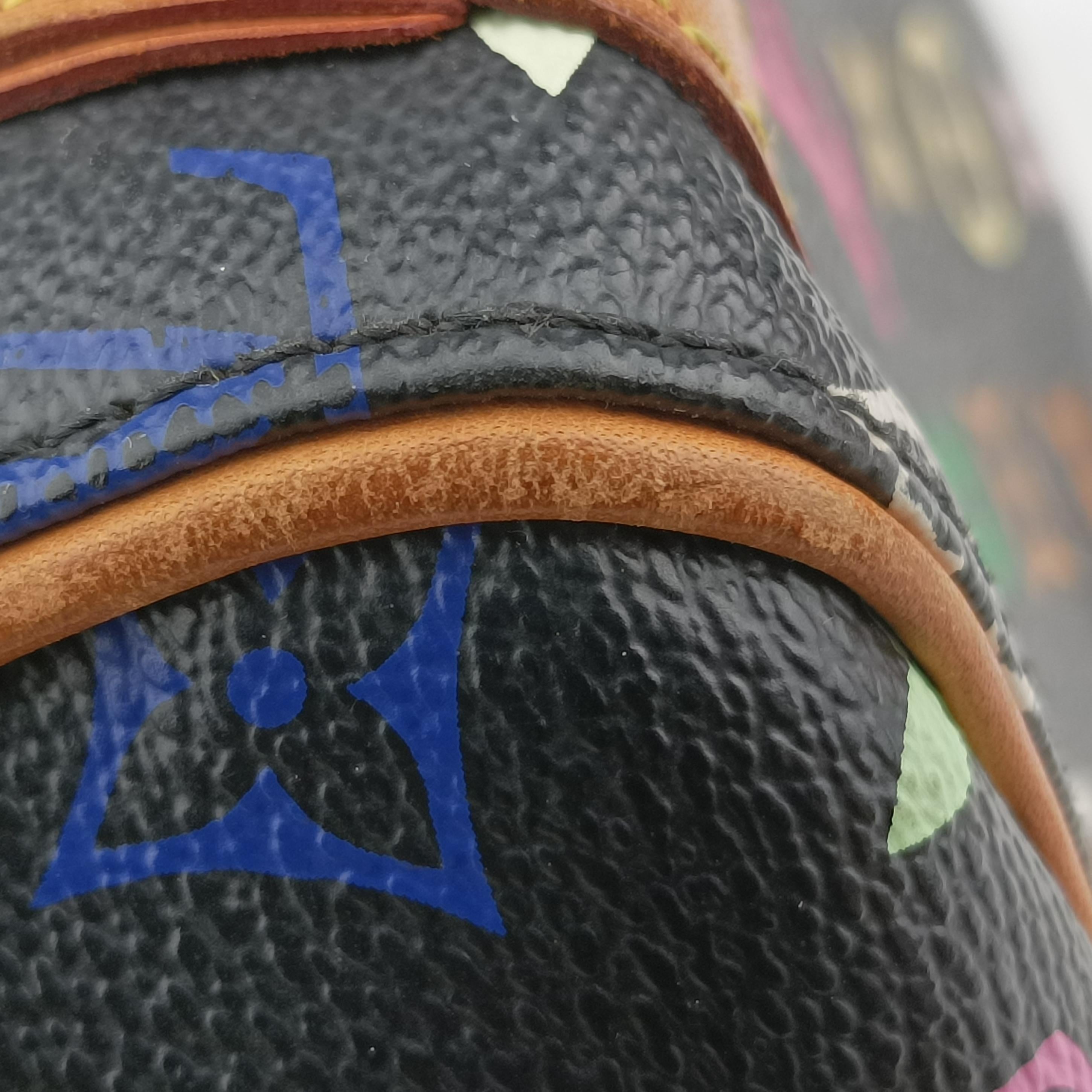 Pre-owned Louis Vuitton PRISCILLA Noir Monogram Multicolor M40097 handbag | stylenewstar