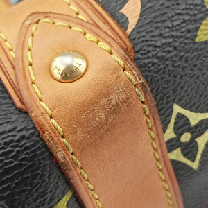 Pre-owned Louis Vuitton PRISCILLA Noir Monogram Multicolor M40097 handbag | stylenewstar