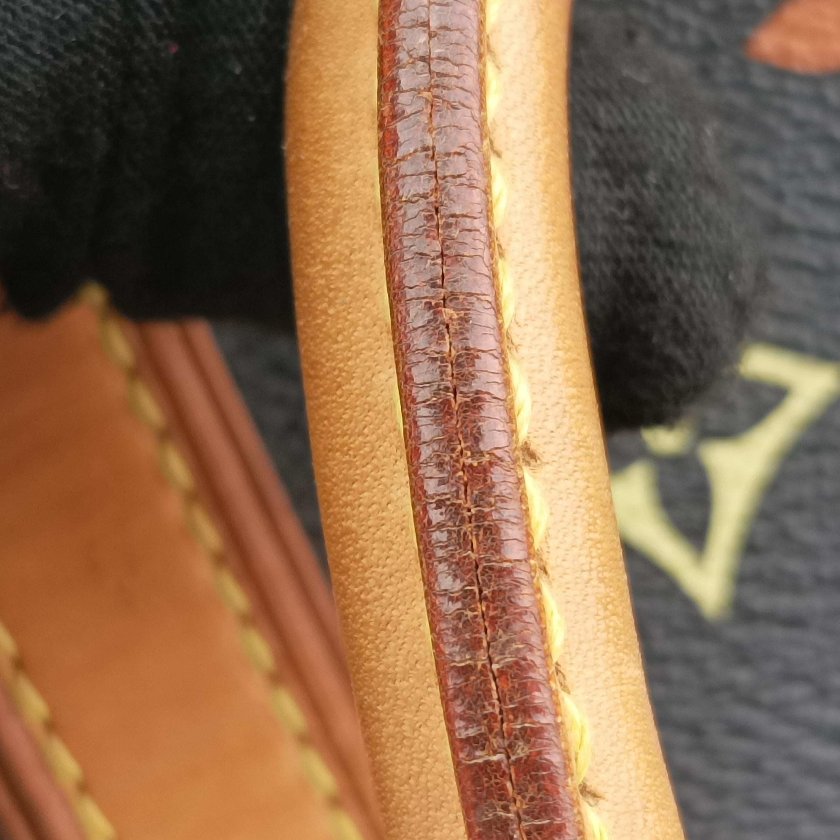 Pre-owned Louis Vuitton PRISCILLA Noir Monogram Multicolor M40097 handbag | stylenewstar