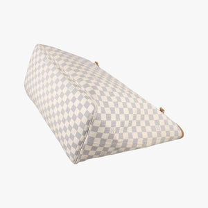 Secondhand Louis Vuitton NEVERFULL GM AZUR Damier Canvas N51108 handbag | stylenewstar