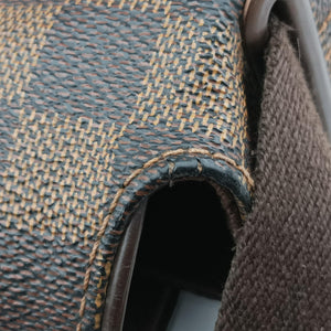 Pre-owned Louis Vuitton BROOKLYN MM EBENE Damier Canvas N51211 shoulderbag | stylenewstar