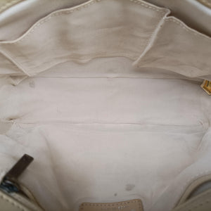 Vintage Chanel BOY CHANEL Black×beige lambskin A67087 shoulderbag | stylenewstar