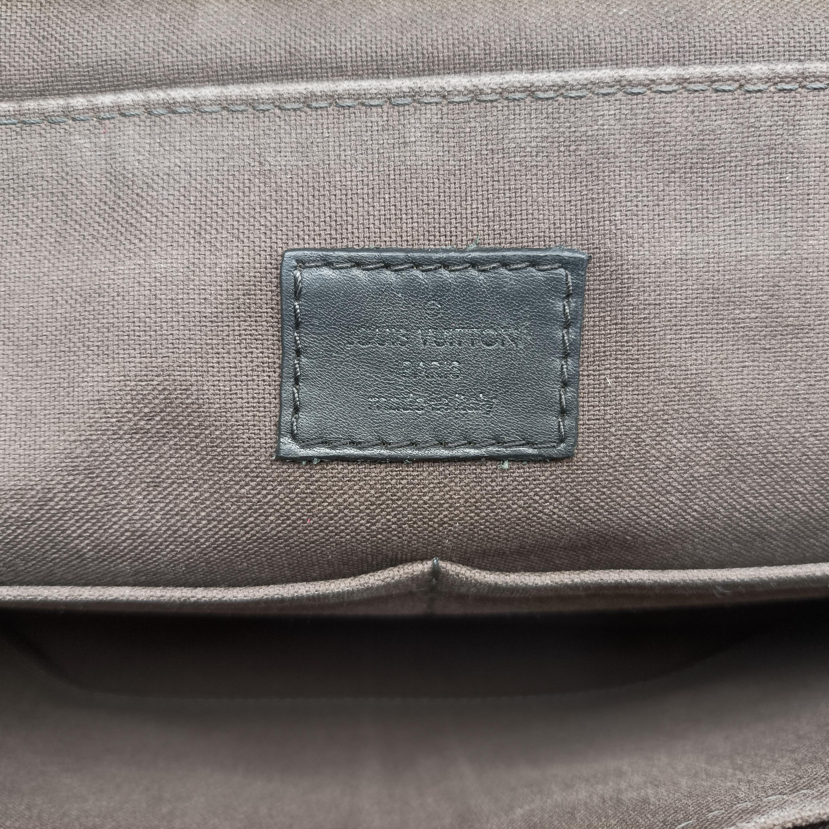 Pre-owned Louis Vuitton Mie Infini District PM ONYX Calf leather N41286 shoulderbag | stylenewstar