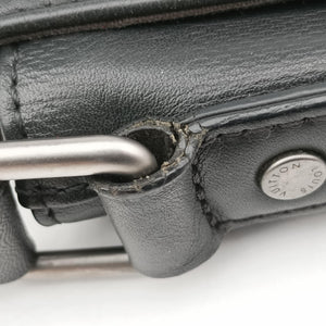 Pre-owned Louis Vuitton Mie Infini District PM ONYX Calf leather N41286 shoulderbag | stylenewstar