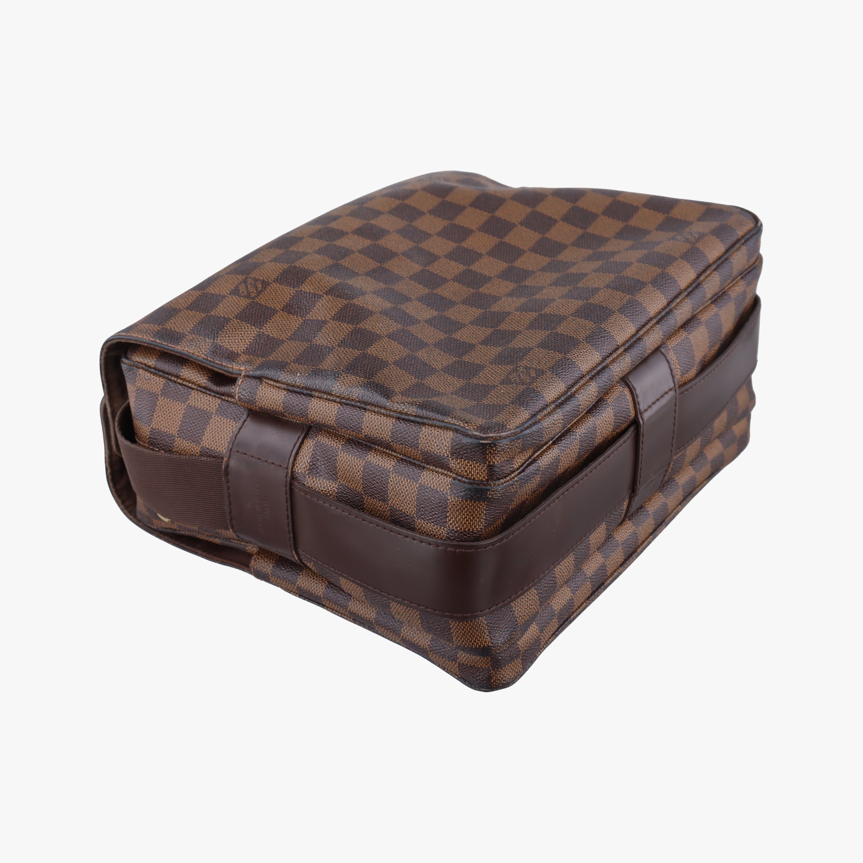 Pre-owned Louis Vuitton NAVIGLIO EBENE Damier Canvas N45255 shoulderbag | stylenewstar