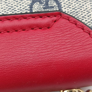 Vintage Gucci Padlock beige×red PVC coated canvas×Leather 409487 shoulderbag | stylenewstar