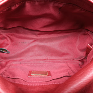 Secondhand Fendi Baguette Red Leather 8BR180 handbag | stylenewstar