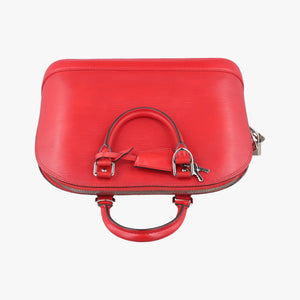 Pre-owned Louis Vuitton Alma BB COQUELICOT Epi M41160 handbag | stylenewstar