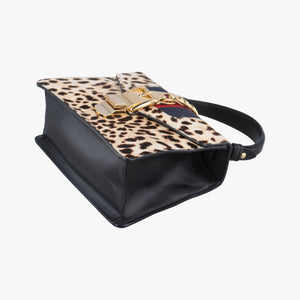 Vintage Gucci Sylvie Multicolour ponyhair 470270 shoulderbag | stylenewstar