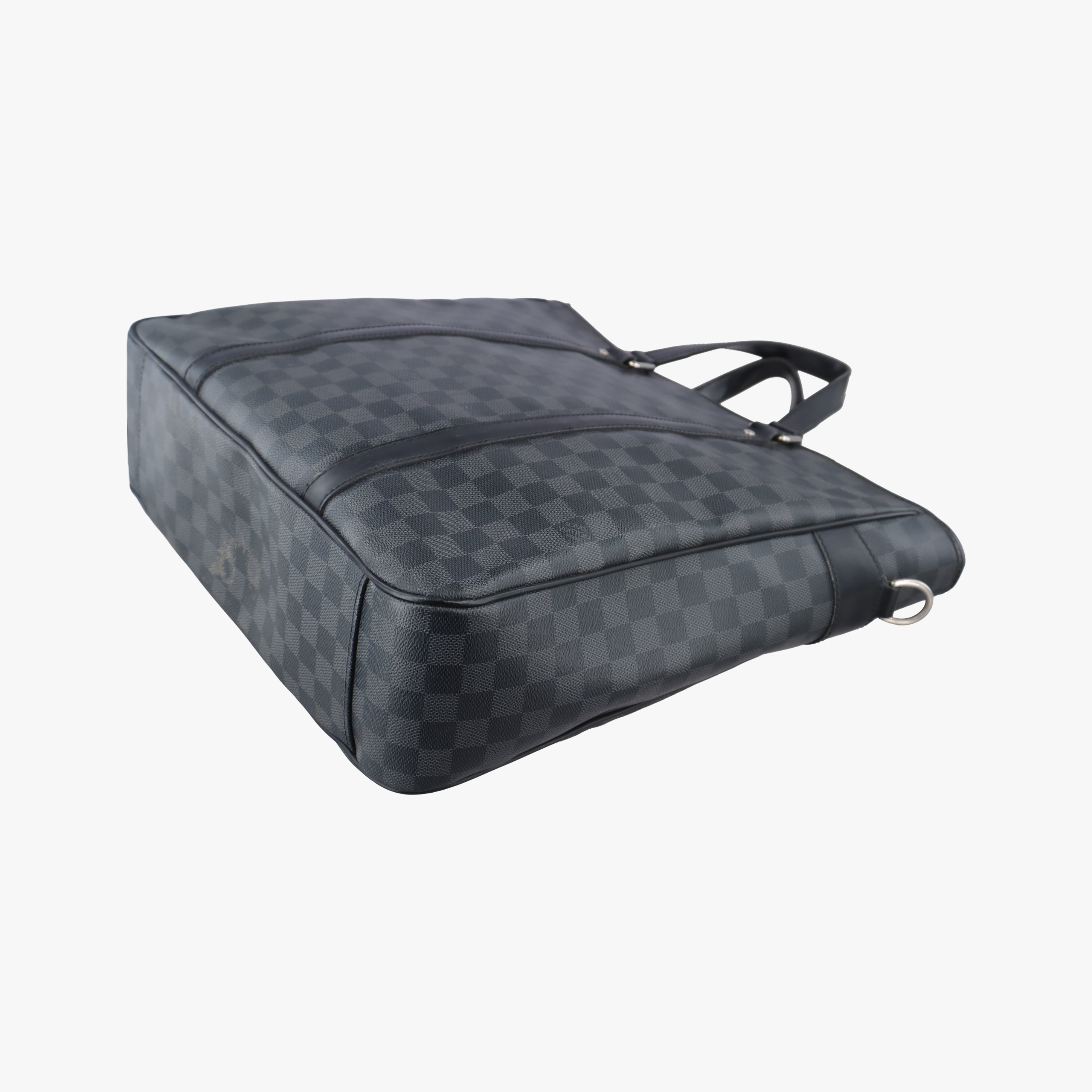 Pre-owned Louis Vuitton TADAO Noir Damier Graphite N51192 handbag | stylenewstar