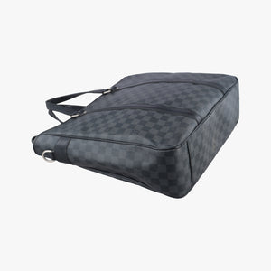 Pre-owned Louis Vuitton TADAO Noir Damier Graphite N51192 handbag | stylenewstar