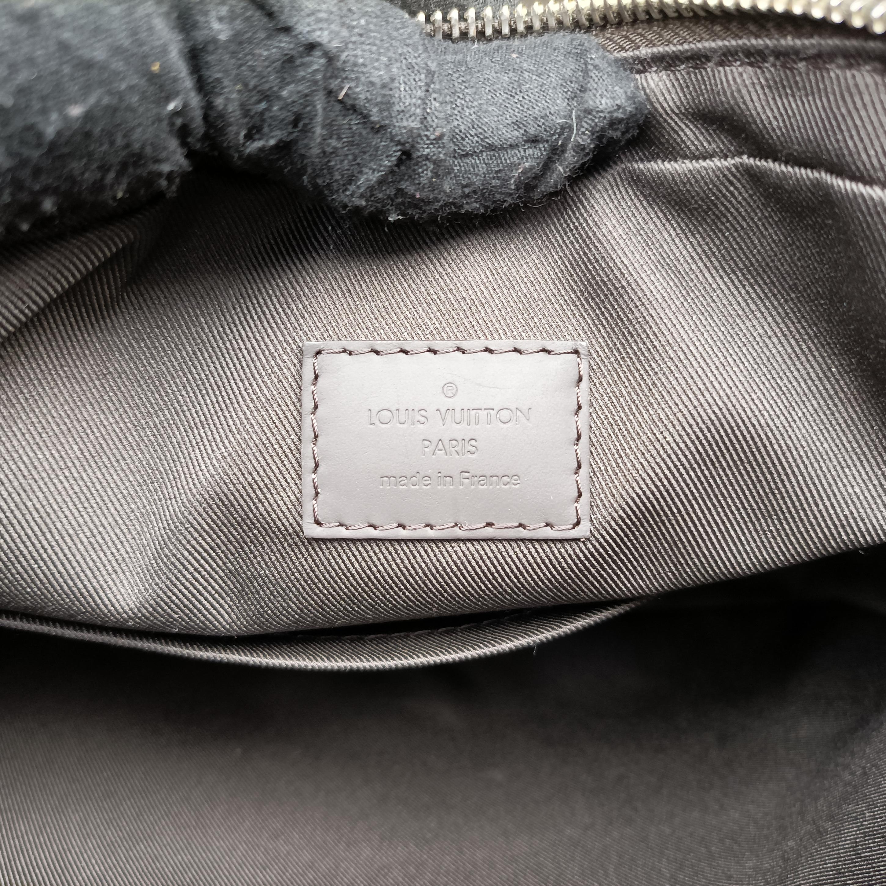 Pre-owned Louis Vuitton Jake messenger PM EBENE Damier Canvas N41568 shoulderbag | stylenewstar