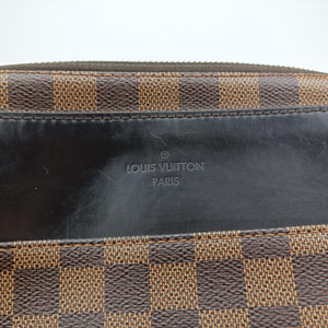Pre-owned Louis Vuitton Jake messenger PM EBENE Damier Canvas N41568 shoulderbag | stylenewstar