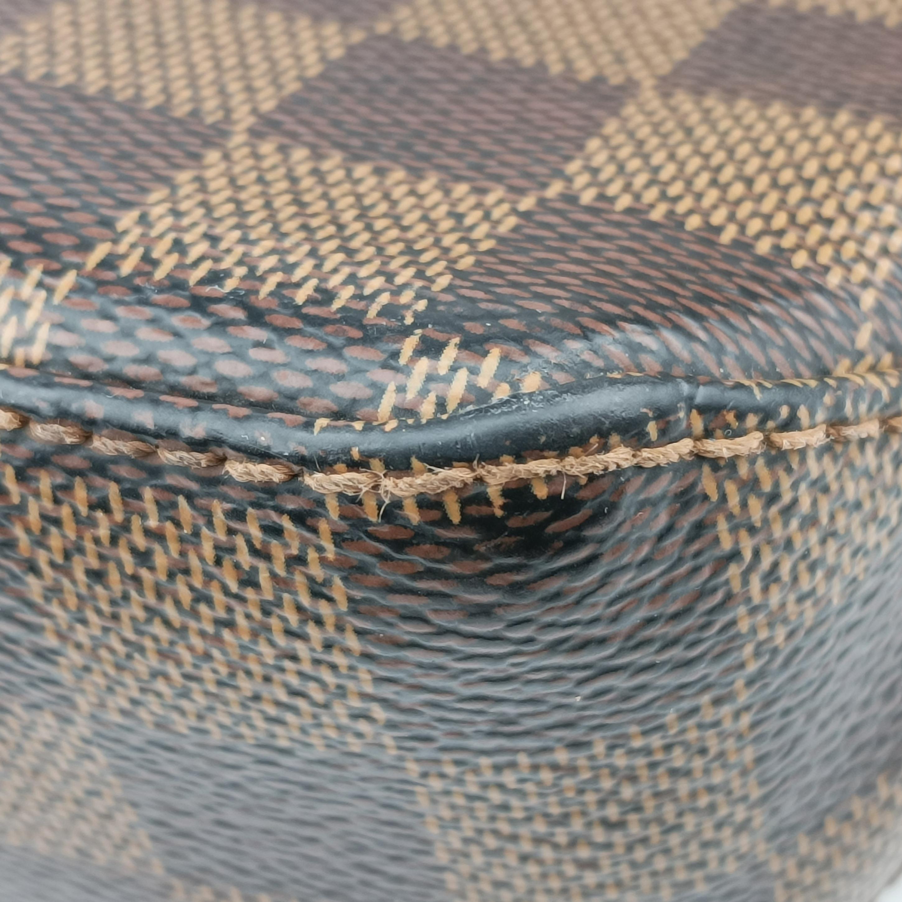 Pre-owned Louis Vuitton Jake messenger PM EBENE Damier Canvas N41568 shoulderbag | stylenewstar