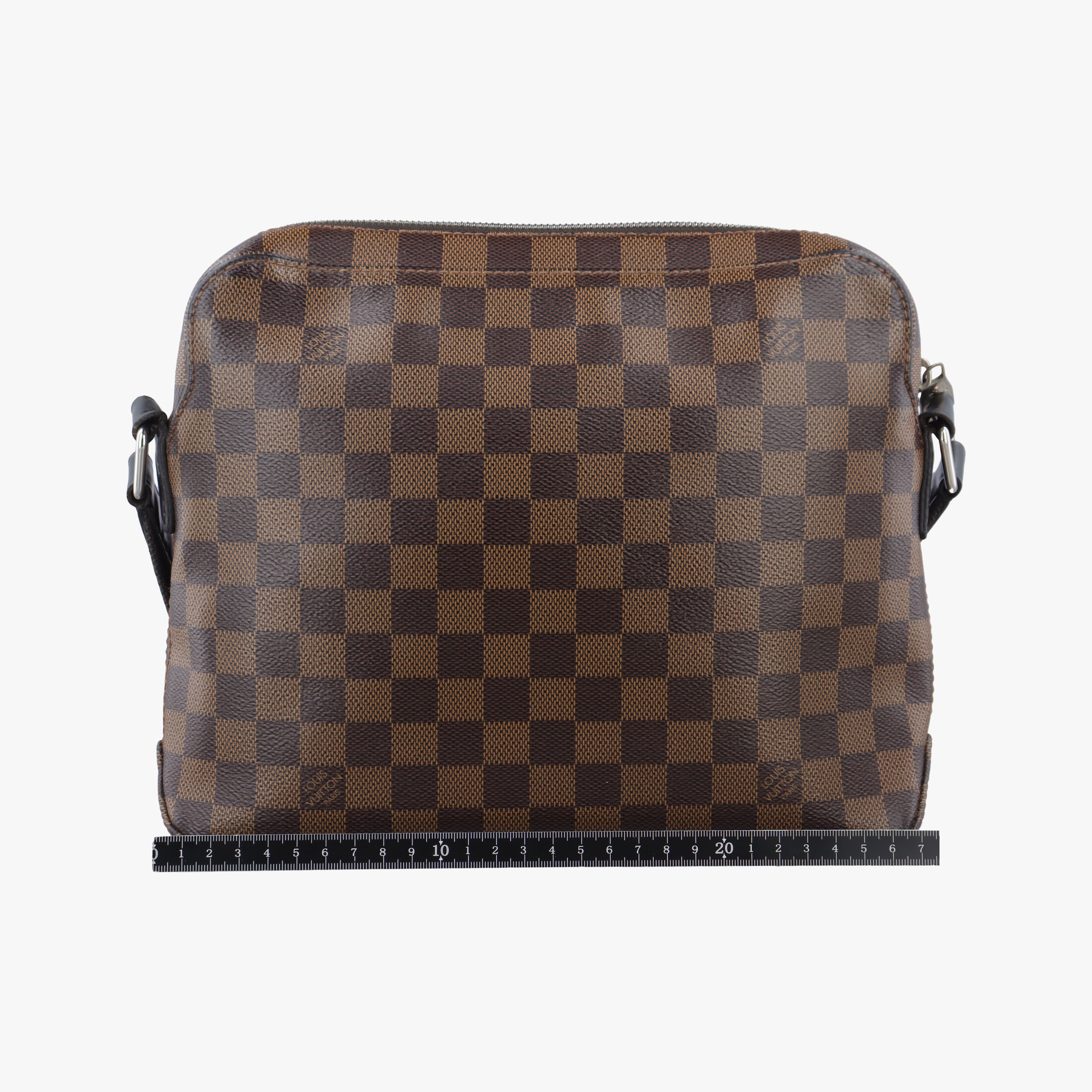 Pre-owned Louis Vuitton Jake messenger PM EBENE Damier Canvas N41568 shoulderbag | stylenewstar