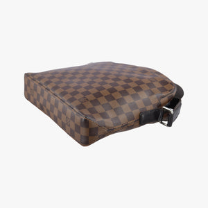 Pre-owned Louis Vuitton Jake messenger PM EBENE Damier Canvas N41568 shoulderbag | stylenewstar