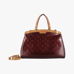Secondhand Louis Vuitton Brea MM ROUGE FAUVISTE Vernis M91690 shoulderbag | stylenewstar